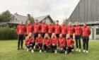 Danish national orienteering team at Domi Lini during EOC 2026