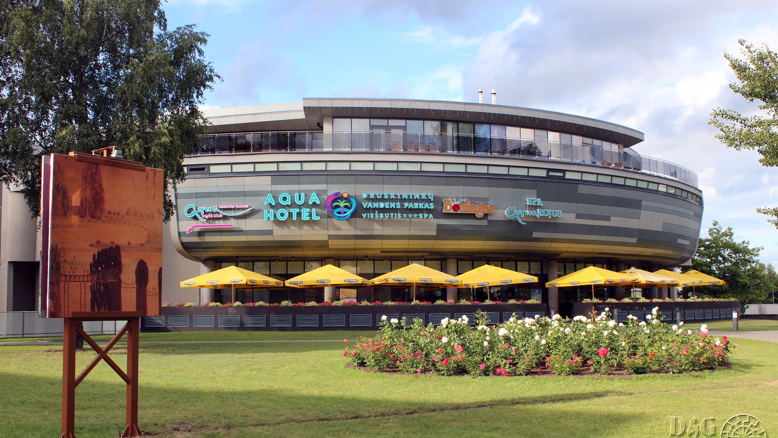 Druskininkai Aquapark exterior