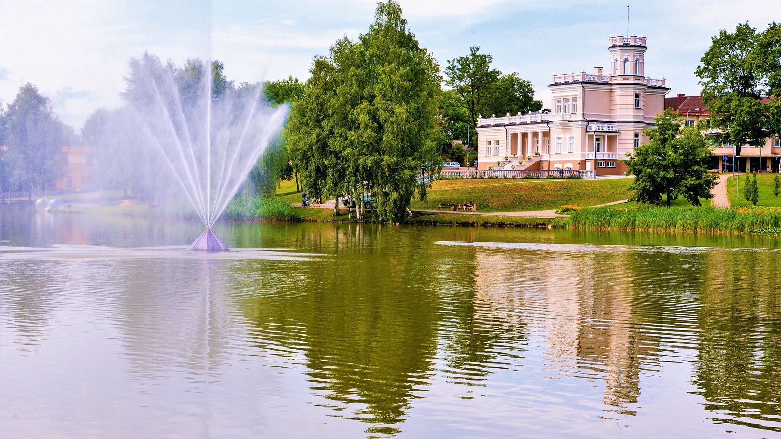 Druskininkai Musical Fountain in the town centre