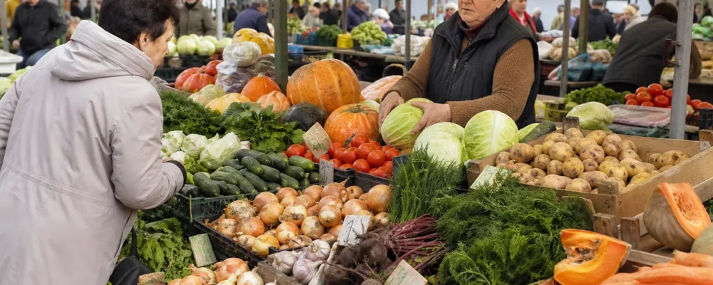 Рынок Друскининкая – местные продукты