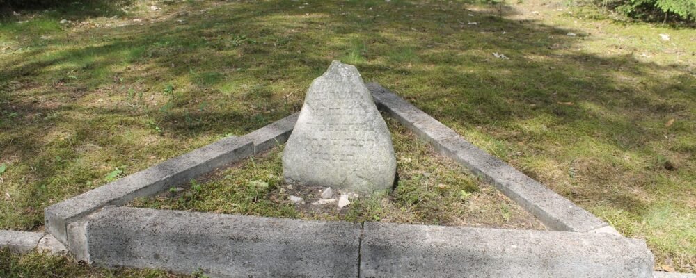Jewish heritage in Druskininkai – old cemetery