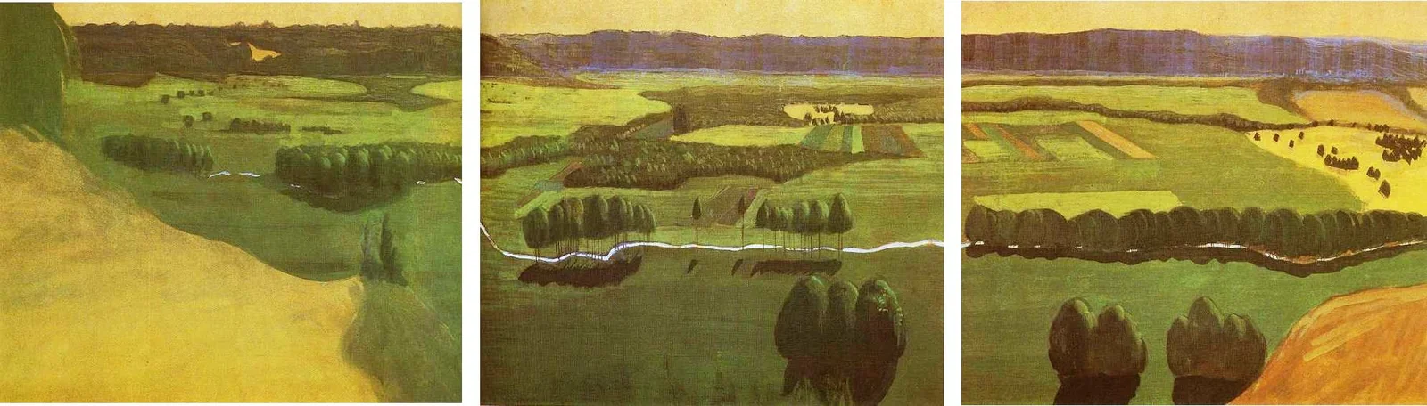 Триптих Райгардас М. К. Чюрлёниса 1907 года