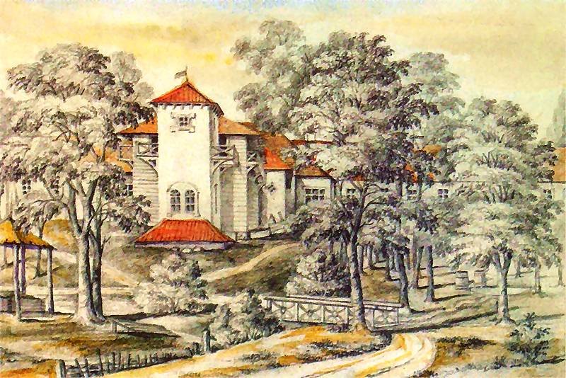Друскининкай на иллюстрации Наполеона Орды 1868 года