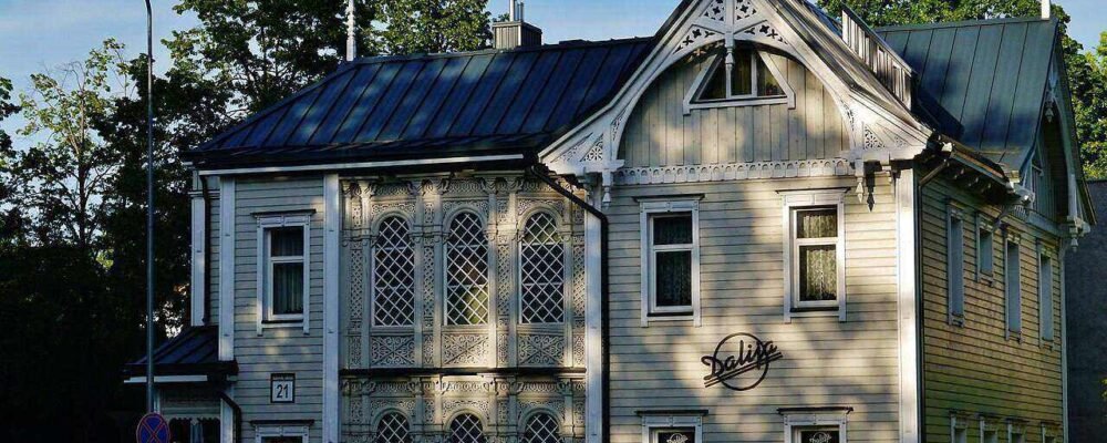 Деревянная вилла Maurė в Друскининкае