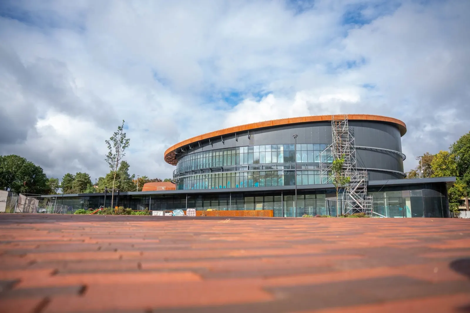Kultur- und Kongresszentrum Druskininkai vor der Eröffnung im Dezember 2026